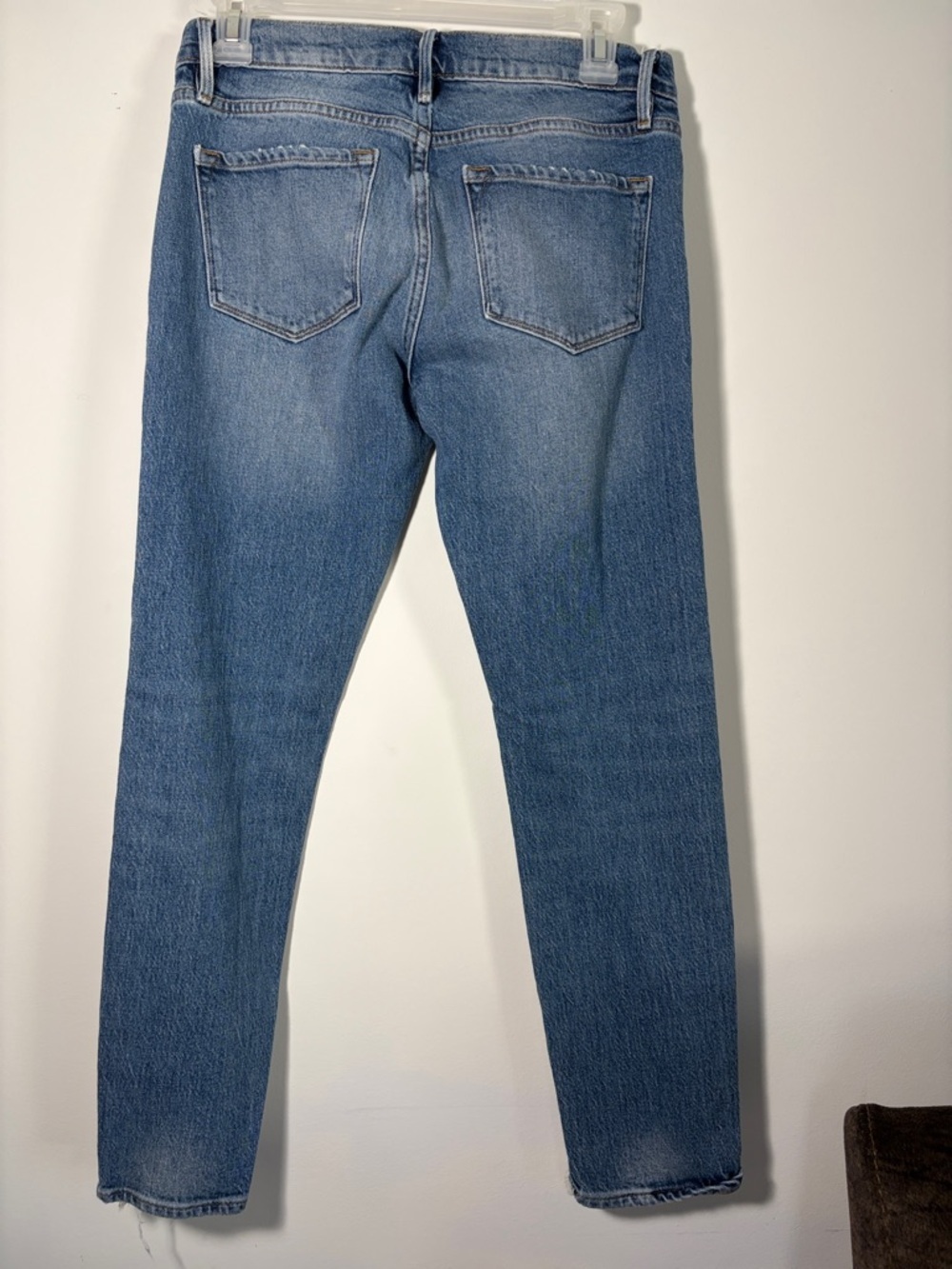 Frame Le Garçon Newport Distressed Ankle Crop Jeans - Picture 6 of 9